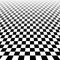 Checker perspective grid