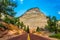 A Checkerboard Mesas dominates the road to Zion national park, Utah