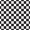 Checkerboard seamless pattern. Black and white abstract, geometric infinite background. Square repeating texture. Modern