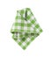 Checkered dish towel