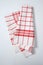 Checkered dishtowel