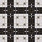 Checkered elegant seamless pattern. Vector ornamental tribal ethnic style background. Stylish repeat plaid tartan backdrop. Modern