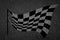 Checkered flag, Sports race symbol.