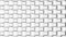 Checkered loopable background of black and white flipping tiles