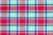 Checkered picnic tablecloth