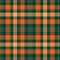 Checkered plaid vector illustration. Tartan Cloth Pattern. Seamless background of Scottish style. Great for Holiday designs. For