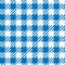 Checkered retro background for menu design. Seamless blue background. Color vector illustration