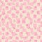 Checkered seamless background with simple hearts. Romantic groovy checkerboard pattern in 1970s style. Doodle vector illustration