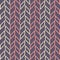 Checkered seamless pattern with alternating parallelogram
