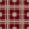 Checkered seamless pattern, stripes of beige, brown and pink on a Burgundy background