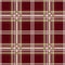 Checkered seamless pattern, stripes of beige, brown and pink on a Burgundy background