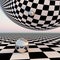 Checkered Surreal Horizon