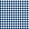 Checkered tablecloths patterns BLUE - endlessly