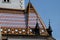 Checkered tiled rooftop of St Mark`s church in Zagreb