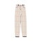 Checkered trousers. Modern fashion pants, casual stylish wearing. Trendy legs garment. Women clothes design. Flat vector