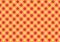 Checkered yellow orange red Wide card. Vector Fashion background.