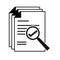 Checking documents icon