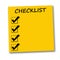 Checklist