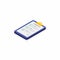 Checklist Isometric left view - Shadow icon vector isometric