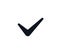 Checkmark black icon. Consent and approval symbol