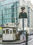 Checkpoint Charlie Today Snowing West Berlin Germany