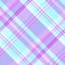 Checks tartan texture plaid, multicultural vector pattern seamless. Wear textile fabric check background in purple and light