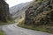 Cheddar gorge road somerset england