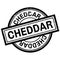 Cheddar rubber stamp