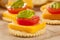 Chedder Cheese and Cracker Appetizer