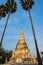 Chedi Liem temple or Wat Chedi Liem in Wiang Kum Kam archaeological site