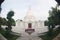 Chedi Phra Chai Mongkhon Sri Dvaravati contains both the Buddha\\\'s relics at Wat Pa Pathomchai.