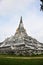 Chedi PhukhaoThong at Wat Phu Khao Thong of Ayutthaya Thailand