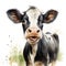 Cheeky Cartoon Cow Sticking Its Tongue Out AI Generated