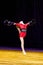 Cheer girl in a jump