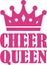 Cheer Queen with crown