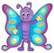 Cheerful butterfly theme image 1