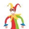 cheerful jester comic