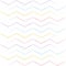 Cheerful watercolor zigzags, cute seamless pattern in soft pastel colors.