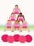 Cheerleader Pyramid