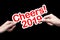 Cheers year 2019 with hand
