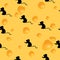 Cheese background with mice.