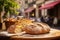 Cheese Baguette in Historic Paris: Culinary & Architectural Elegance