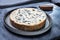 Cheese collection  piece of French blue cheese fourme d\'ambert