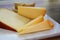 Cheese collection, tasty Belgian abbey cheeses made with brown trappist beer