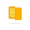 Cheese color thin line icon.Vector illustration