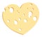 Cheese Slice Heart