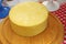 Cheese. Yellow cheese. Kashkaval. Kashkaval is a type of yellow cheese made of cow milk vitosha, sheep milk balkan, or both p