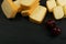 Cheeseboard with Sliced Limburger, Herve Cheese or Reblochon