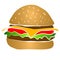 Cheeseburger Hamburger Clipart