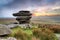 The Cheesewring a Rock Formation on Bodmin Moor